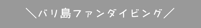 バリ島ファンダイビング